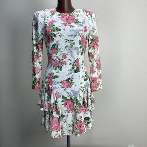 Vintage 90's Pink Floral Dress